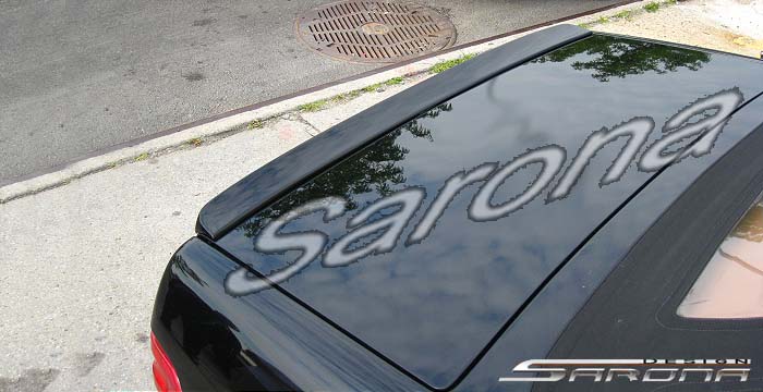 Custom Mercedes SL Trunk Wing  Convertible (1990 - 2002) - $289.00 (Manufacturer Sarona, Part #MB-039-TW)